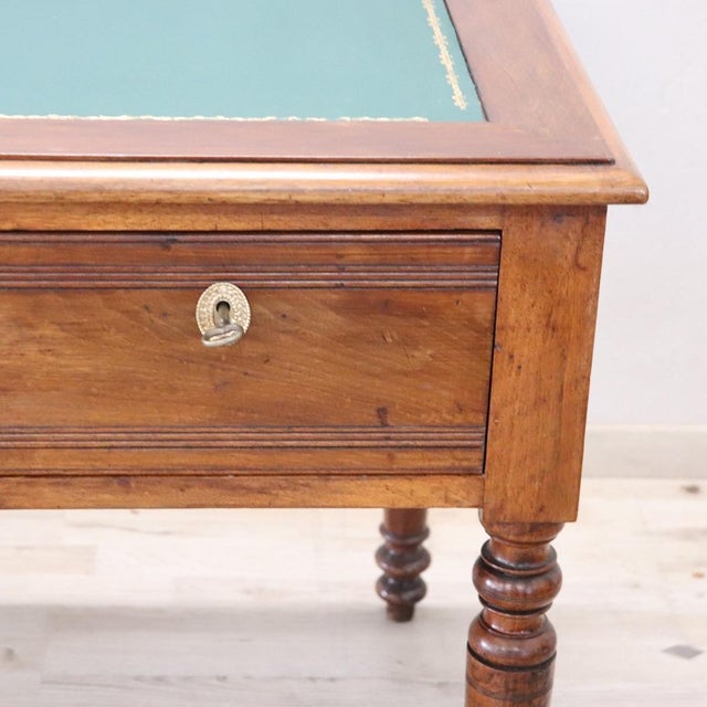 Antique Walnut Writing Desk, 1800s For Sale - Image 16 of 17