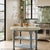 Wood Farmhouse Butcher Block Kitchen Island - Rustic Oak Finish For Sale - Image 7 of 11