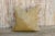 Vintage Rupa Indian Olive Organic Silk Pillow For Sale - Image 10 of 10