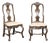 18th C. Pair Swedish Rococo Sidechairs For Sale