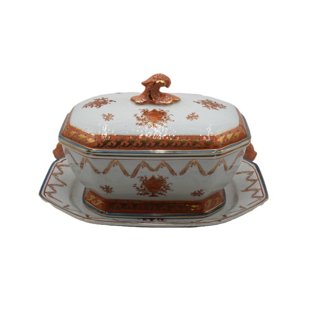 Age: Approx: 30 Years Old Details: Chinese Bouquet Pattern High Quality Construction Boar Side Handles Offered @ Fraction...