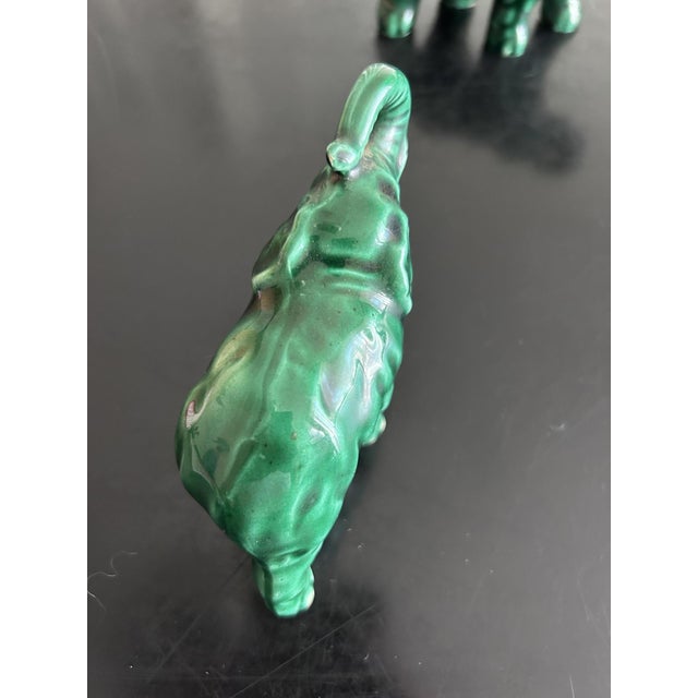 1950s Ceramic Elephants from Saint Clément, 1950, Set of 2 For Sale - Image 5 of 10