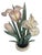 Antique Carved Irises Potted in Vessel For Sale - Image 11 of 12