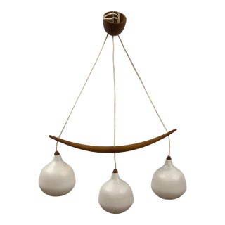 Luxus Sweden Model 512 Bananen Triple Pendant For Sale