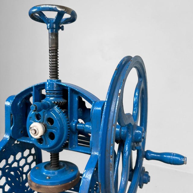 Vintage Kakigōri Gold Dog Ice Shaver, Japan, 1950s For Sale - Image 11 of 17