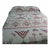 Pendleton Southwest Rock Art Petroglyph Wool Bedspread King Earth Tone Small Holes For Sale