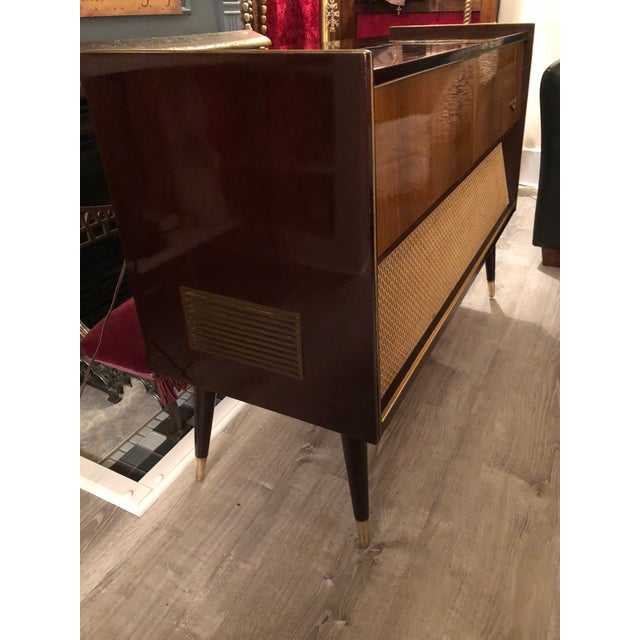 1950s Mid Century Modern Grundig Majestic Stereo Model So 132 For Sale - Image 4 of 13