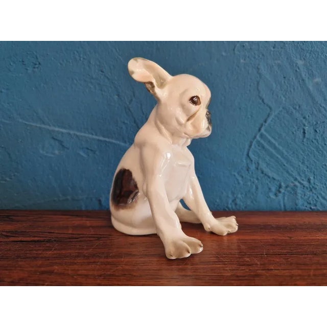 French Bulldog Puppy Figurine from Nymphenburg For Sale - Image 3 of 7