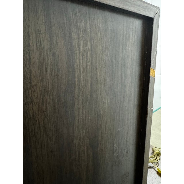 Vintage Chrome and Veneer Etagere by Sunrise Design For Sale - Image 10 of 12