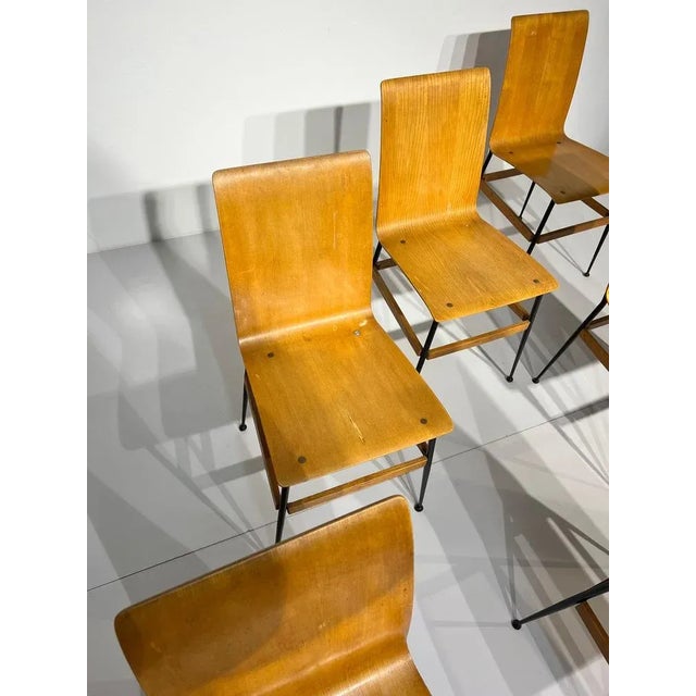 Chairs by Eugenia Alberti Reggio & Rinaldo Scaioli, Set of 6 For Sale - Image 6 of 8