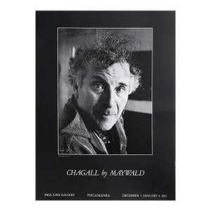 Chagall by Maywald at Paul Cava Gallery, Willy Maywald Poster