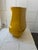 Yellow/gold vase, excellent condition