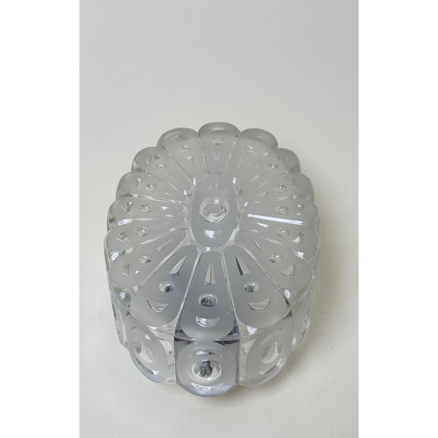Mid-Century Modern Crystal Glass Wall Sconces from Peill & Putzler, Germany, 1960s, Set of 2 For Sale - Image 10 of 17