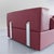 Model 711 Daybed Sofa in Red Leather attributed to Tito Agnoli for Cinova, 1970s For Sale - Image 16 of 17