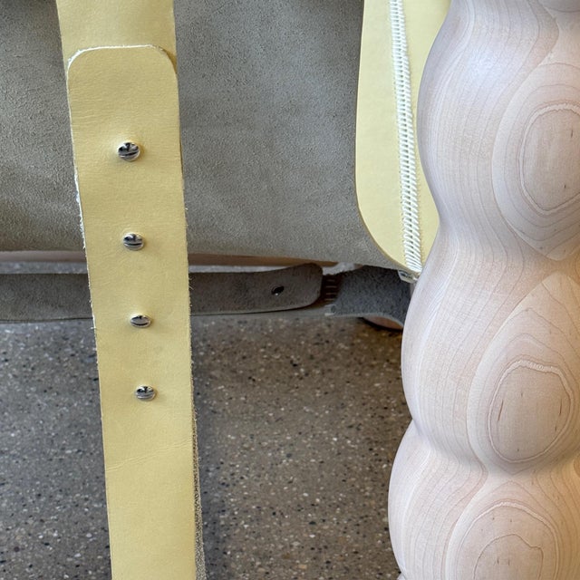 Wood Bubble Chair by Anna Stechschulte for Afs Dsgn For Sale - Image 7 of 8