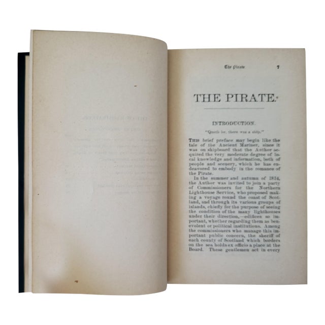 The Pirate Part 1 - Waverly Novels Vol XXIV (24) by Sir Walter Scott Bart For Sale