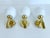 Vintage Danish Glass Sconces by Abo Reinders, Set of 3 For Sale - Image 6 of 15