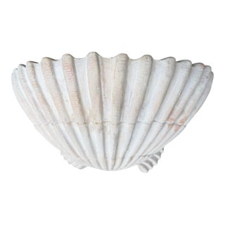 Vintage Howard J. Calderone Studio 45 Shell Wall Planter For Sale