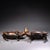 Late 20th Century Late 20th Century Set of 5 Gilt Bronze Ox Figures With Splashed Gold Decoration For Sale - Image 5 of 10