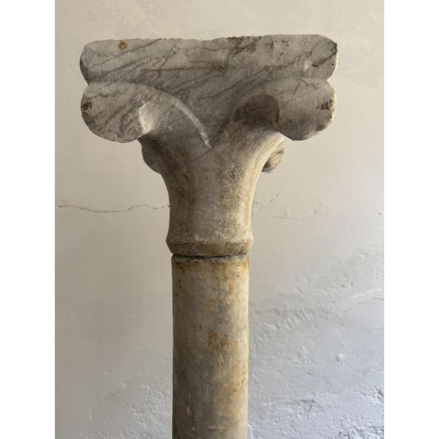 15th Century Marble Column, Italy For Sale - Image 3 of 18