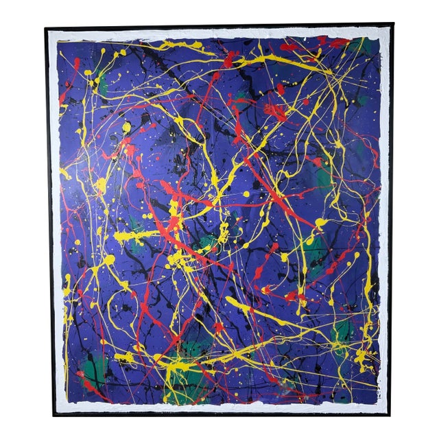 Original Abstract Expressionist Painting by John Frates For Sale