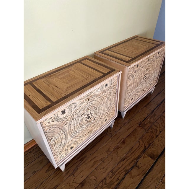 Mid-Century Modern 1960s Mid Century Modern American of Martinsville Commodes - a Pair For Sale - Image 3 of 13