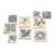 Set of 9 Vintage Hand-Painted Talavera Tiles For Sale