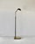Modern 1980s Koch and Lowy Telescoping Brass Floor Lamp Conical Shade Detail Vintage Modern For Sale - Image 3 of 18