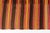 Textile Mid 20th Century Handwoven Striped Boho Area Rug For Sale - Image 7 of 10