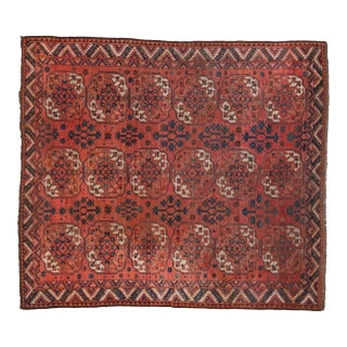 Antique Beshir Square Carpet - 7'1" x 7'10" For Sale
