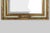 Baroque Vintage French Baroque Rococo Style Gold Leaf Decorated Mirror, 1950s For Sale - Image 3 of 12
