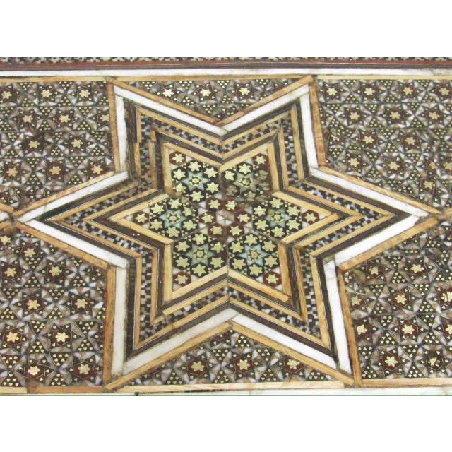 Antique Persian Quajar Inlaid Micro Mosaic Box For Sale - Image 11 of 17
