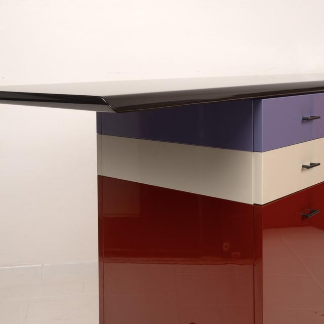 Small Kinu Sideboard by Motomi Kawakami for Arflex, 1980s For Sale - Image 15 of 18