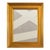 Ron Giusti Mini Abstract Taupe Cream Acrylic Painting For Sale