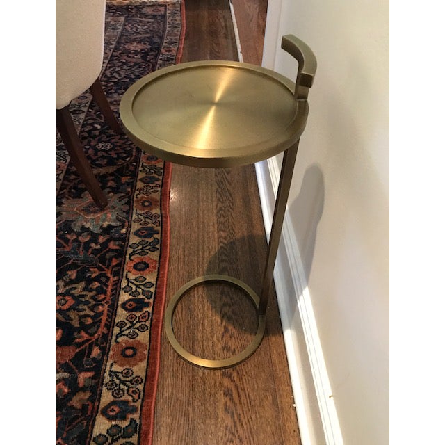 Restoration Hardware Martini Side Table Chairish