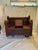 Traditional Antique Victorian Edwardian Revival Paneled Settle, Storage Settle, Monks Bench For Sale - Image 3 of 17