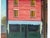 1980’s j.d. Fotopoulos “West End Cafe” Urban Streetscape Oil on Canvas – Unframed For Sale - Image 10 of 12