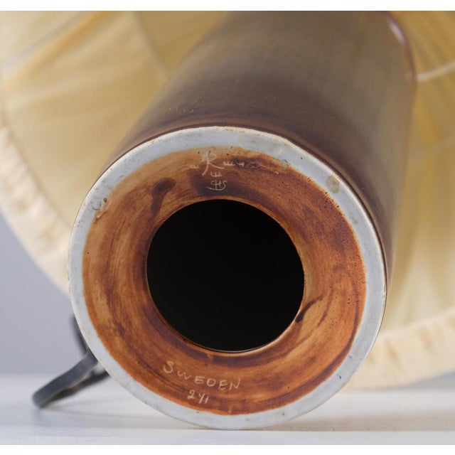 Table Lamp by Carl-Harry Stålhane for Rörstrand, 1950s For Sale - Image 9 of 10