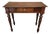 Antique Italian Walnut Console Table, 1890s For Sale