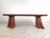 Live Edge Tree Slab Coffee Table or Bench For Sale - Image 4 of 11
