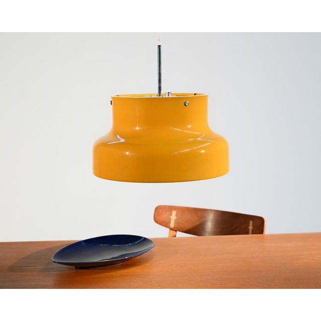 Yellow Bumling Lamp by Anders Pehrson for Ateljé Lyktan, 1960s For Sale - Image 13 of 13