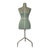 Vintage Tailor's Mannequin with Metal Tripod in Green by Singer, Italy, 1960s For Sale - Image 6 of 6