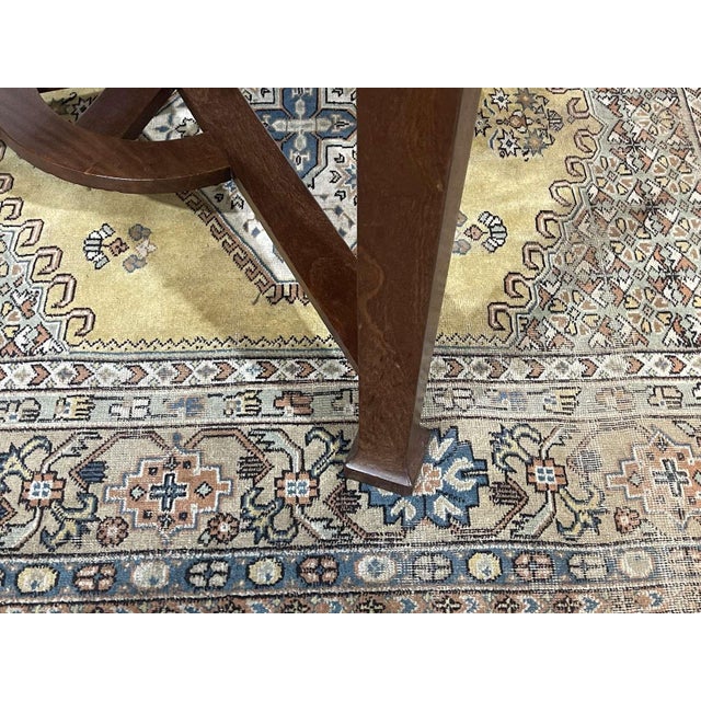 Art Nouveau Mahogany Dining Table in the style of Gustave Serrurier Bovy For Sale - Image 4 of 18