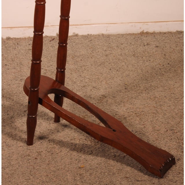 Antique Mahogany Boot Jack, 1800s For Sale - Image 3 of 12