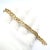 Gold Authentic Vintage Tiffany & Co. Yellow Gold Basket Weave Bracelet For Sale - Image 8 of 8