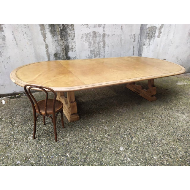 Large Conference Table, 1950s For Sale - Image 9 of 18