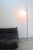 Minimalist Space Age Floor Lamp Aluminum / Opal Glass Height 169.5 cm, Width 34 cm, Depth 36 cm Infinitely height...