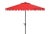 Not Yet Made - Made To Order Outdoor Venice 11ft Round Crank Umbrella - Red For Sale - Image 5 of 5