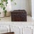 Metal Slavic Folk Art Floral Strongbox or Money Box With Cyrillic Text For Sale - Image 7 of 16
