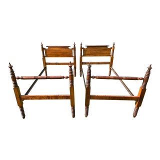 Antique Twin Bedframes - a Pair For Sale